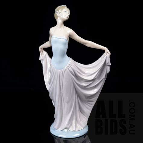Vintage Lladro The Dancer Porcelain Lot 1237594 Allbids