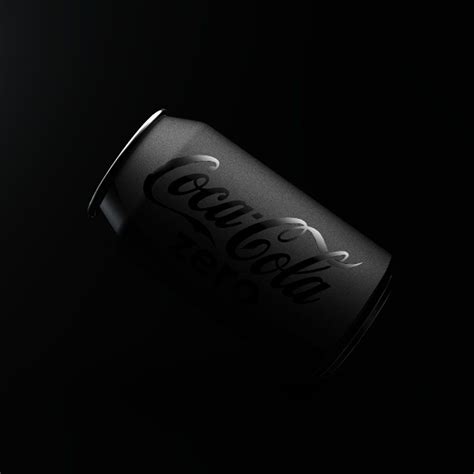 Matte Black Coca Cola Packaging Inspiration