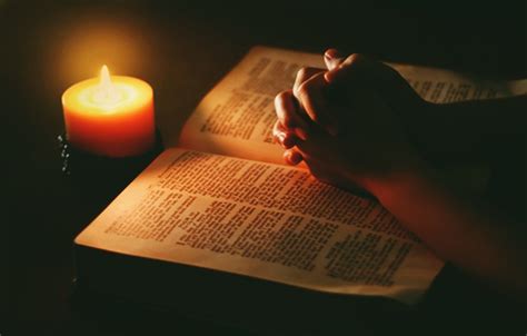 Praying Hands Bible