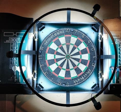 Dartboard Led Ring For Cabinet By Viperman3 Download Free Stl Model
