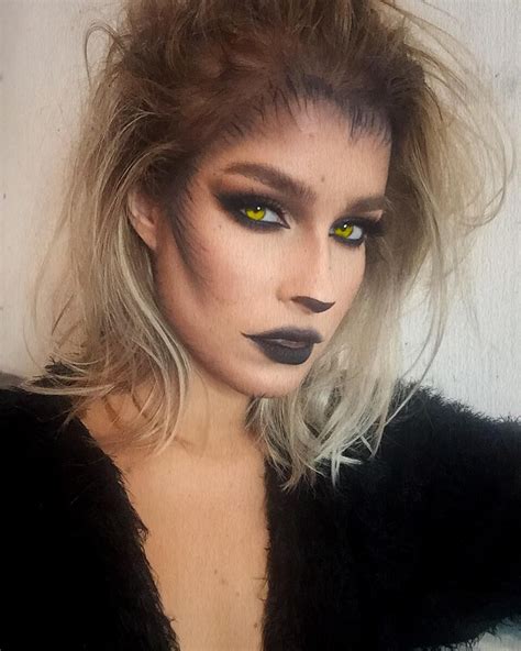 Girl Werewolf Eye Makeup