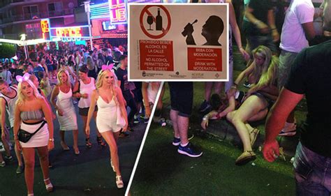 magaluf tourist crackdown locals fed up with boozy britons breaking rules on holidays travel