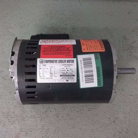 Lot Detail Evaporative Cooler Motor 13 Hp