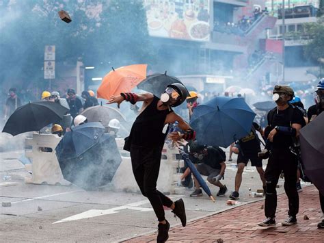 Hong Kong Crippled By Strike Protests ABC News