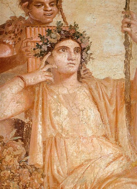 Herakles The Infant Telephos ~ Roman Fresco Copy Of Greek Painting
