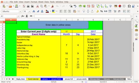 How To Download Import And Use Templates In Libreoffice Calc