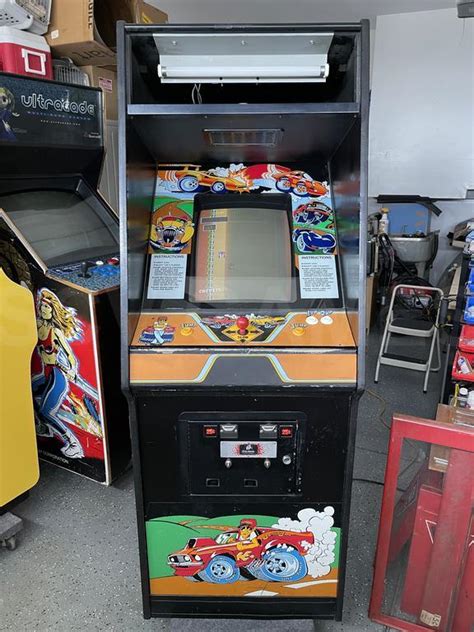 1982 Midway Bump N Jump Upright Arcade Machine Scv Games