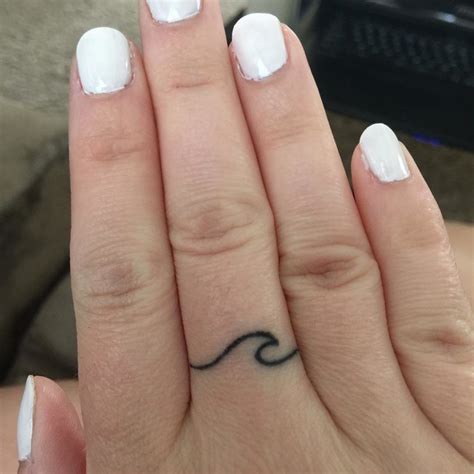 Reddit gives you the best of the internet in one place. Simple Wave Inked On Finger | Simple wave tattoo, Waves ...