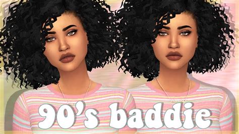 The Sims 4 Cas 90s Baddie Full Cc List And Sim Download