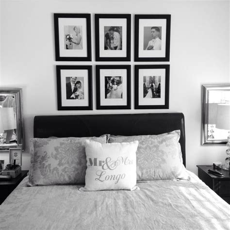 Wedding Pictures Above Bed Wall Decor Bedroom Above Bed Decor