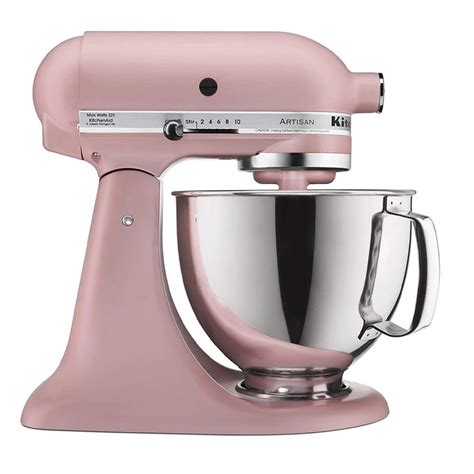 Artisan 5 Quart Tilt Head Stand Mixer Matte Dried Rose Kitchenaid