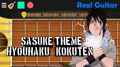 Sasuke Theme Hyouhaku Kokuten Real Guitar Youtube