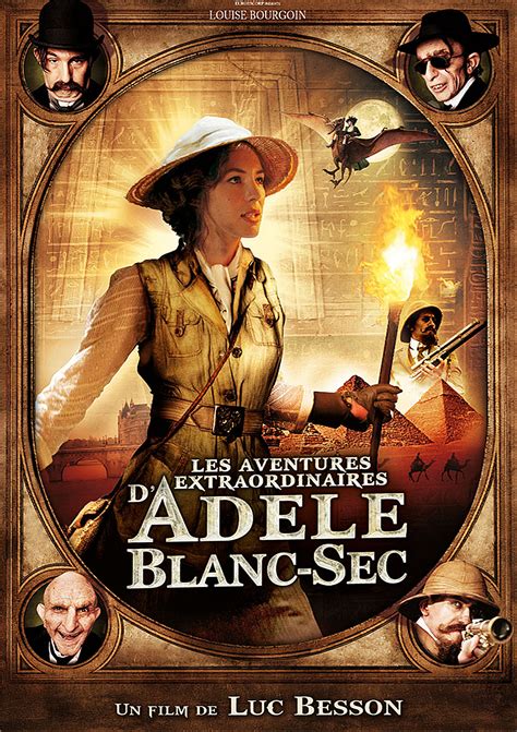 Film Les Aventures Extraordinaires D Adèle Blanc Sec - Jaquette/Covers Les Aventures extraordinaires d'Adèle Blanc-Sec (Les