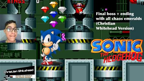 Sonic 1 Final Boss Ending With All Chaos Emeralds Christian