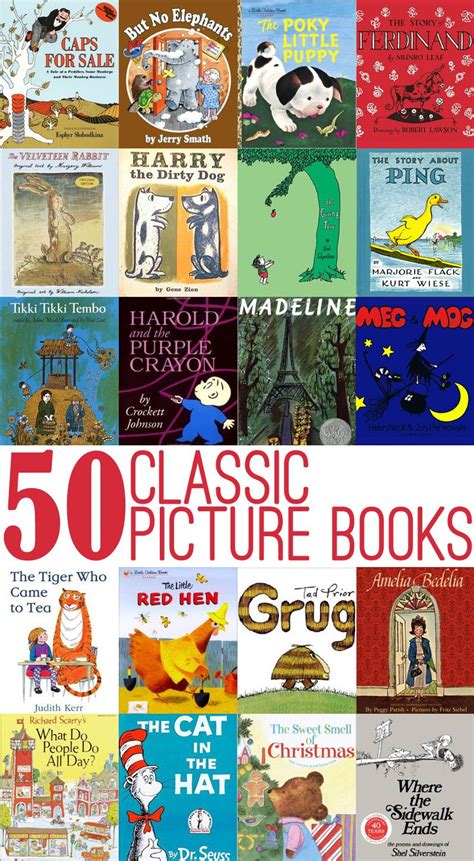 50 Classic Picture Books To Read With Kids Reading Aloud Childhood