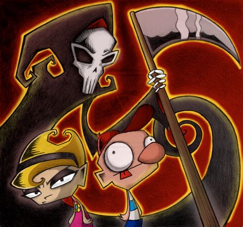Grim Adventures Of Billy And Mandy Colored By Dragonfire1000 On Deviantart