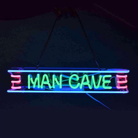 Man Cave Led Neon Sign Man Cave Neon Led Sign Neon Wall Etsy