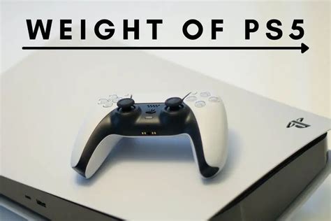 Weight Of Playstation 5 Sony Ps5