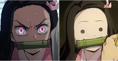Nezuko Why Does She Have Bamboo Animewpapers Demon Slayer