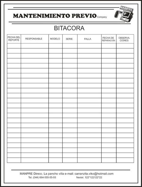 A Printable Sign Up Sheet With The Words Maintenance And Maintenance