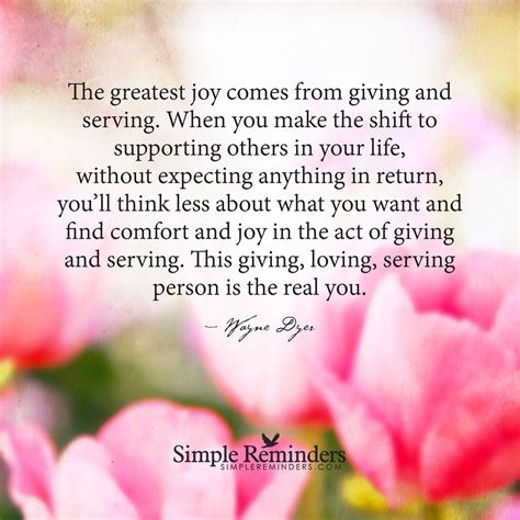Quotes About Giving Joy To Others Aden