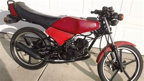 Cafe racer converted from a three cylinder two stroke 250cc kawasaki kh250. 1982 Kawasaki AR80 Mini 2-Stroke Cafe Racer - YouTube