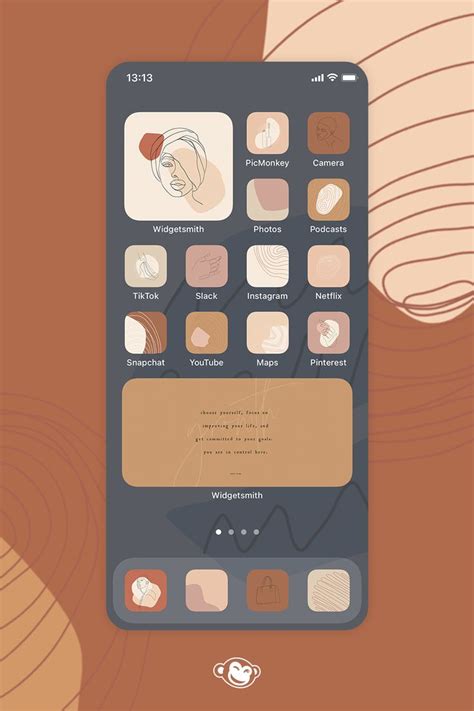 Ios Home Screen Ideas Make Aesthetic Backgrounds Picmonkey
