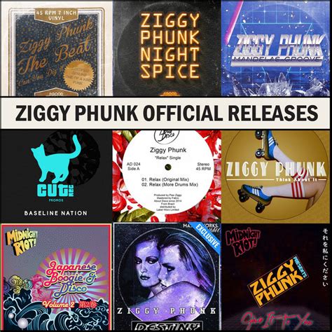 Ziggy Phunk Official Releases Ziggy Phunk