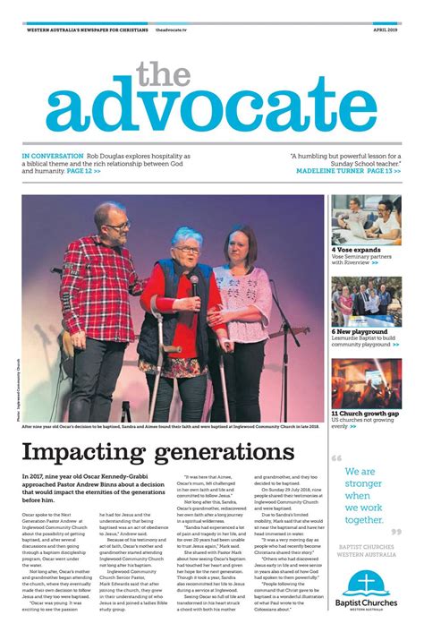 The Advocate April 2019 By Imageseven Issuu