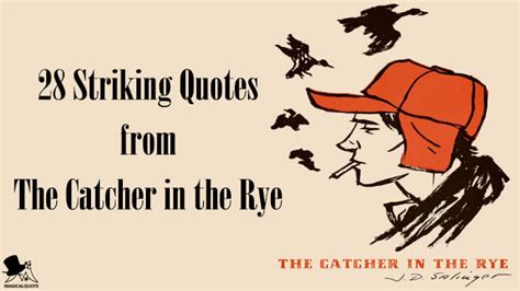 Striking Quotes From The Catcher In The Rye MagicalQuote