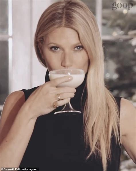 Gwyneth Paltrow Strips Down To Only Black Panties In Steamy Snap Using