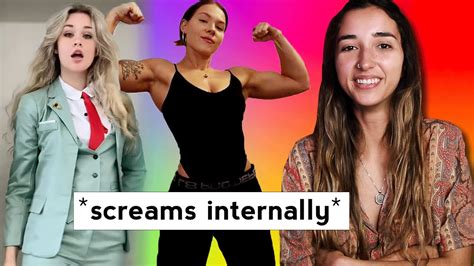 reacting to hell good lesbian thirst traps 🏳️‍🌈 youtube