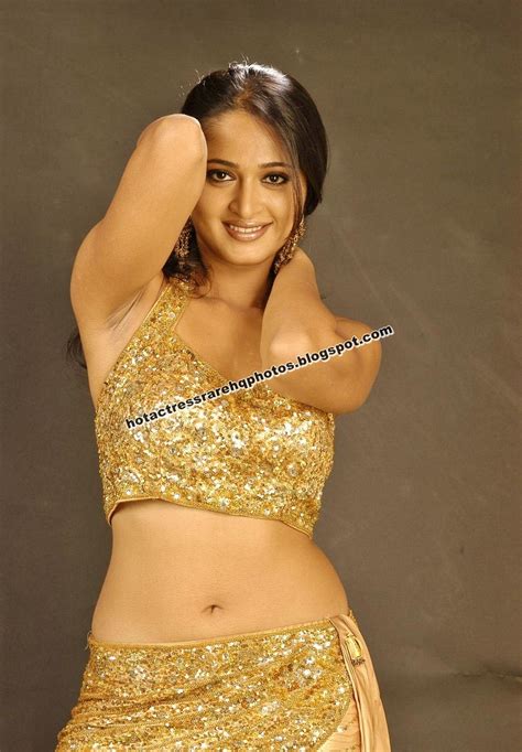 Hot Indian Actress Rare Hq Photos Telugu Actress Anushka Shetty Hottest Navel And Thighs Show