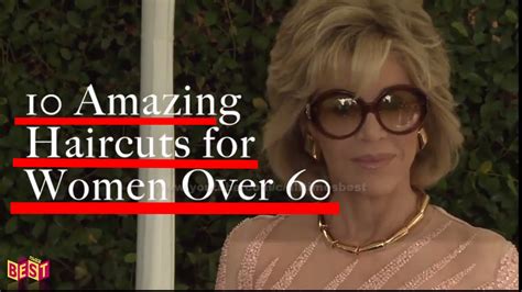 However, it is useful to choose bangs models to hide the lines and wrinkles of the aging face. 10 Amazing Haircuts for Women Over 60 - YouTube
