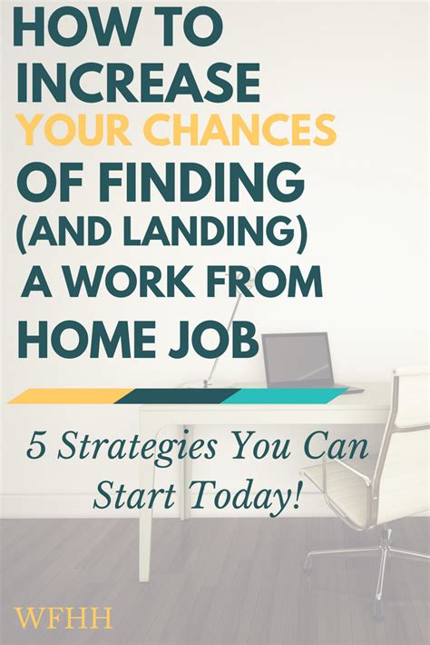 How To Increase Your Chances Of Finding A Work From Home Job Web Froge