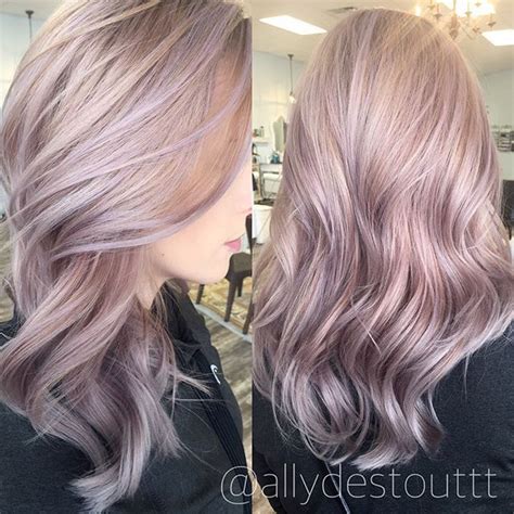 I Like The Lavender Thrown Into The Rose Gold Lilac Hair