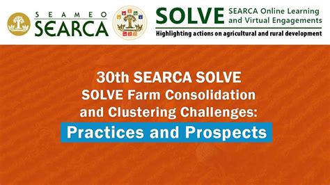 Solve Farm Consolidation And Clustering Challenges Practices And