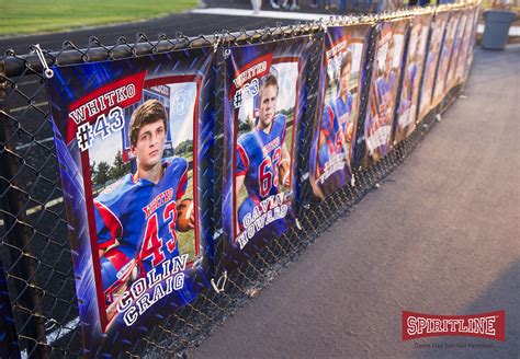 Highlight Seniors At The Football Homecoming With Personalized Banners