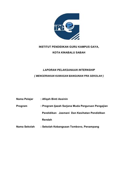 Secara garis besar dikelompokan dalam. Laporan Keceriaan Pra Sekolah