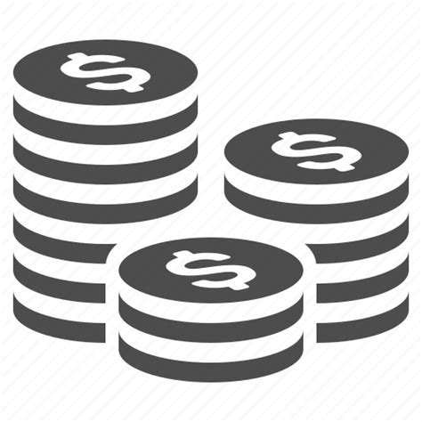 Cents Coin Coins Stack Stacked Icon Download On Iconfinder