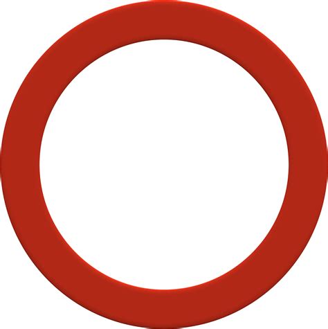 Red Circle Transparent Background Png ~ Soft1you Transparent