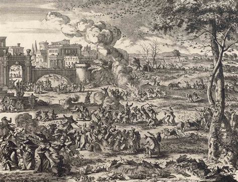 Prints And Principles Jan Luykens Engraving “the Plague Of Locusts