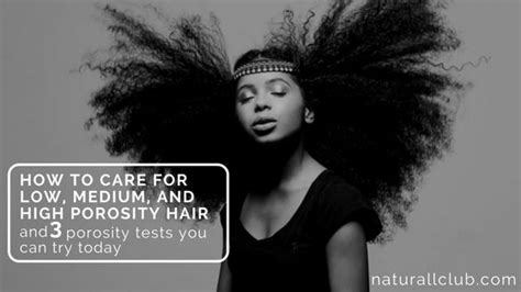 How To Care For Low Medium And High Porosity Hair And 3 Porosity