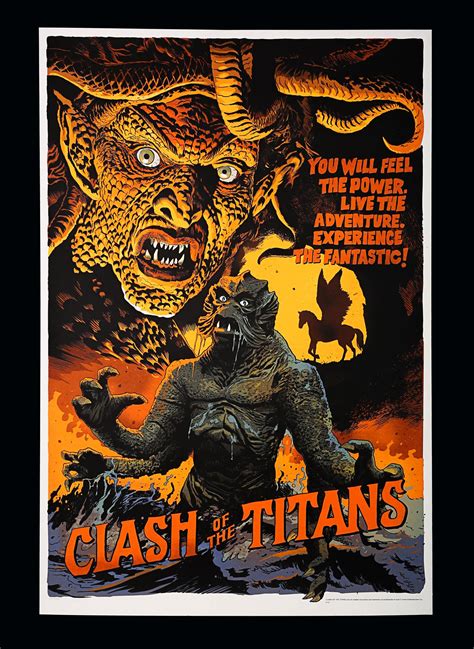 Clash Of The Titans 1981 Mondo Poster Current Price