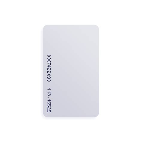 Tk4100 Em4100 125khz Blank Rfid Id Card Abc Rfid