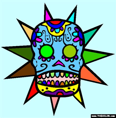 So enter the world of online coloring for kids. Happy El Dia de los Muertos (the Day of the Dead), which ...