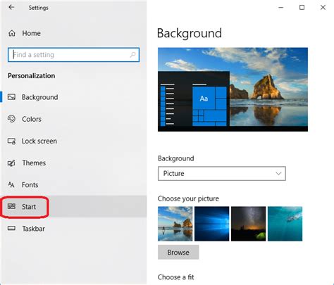How To Enable The Start Screen In Windows 10 Javatpoint