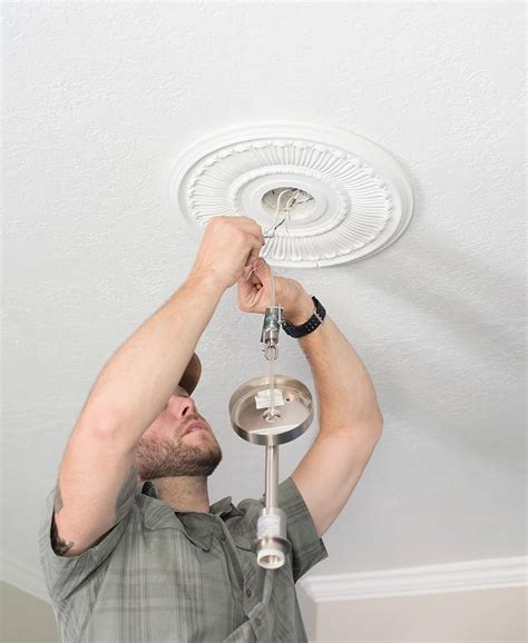 How To Install A Ceiling Medallion Room For Tuesday