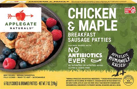 Products Breakfast Sausage Natural Chicken And Maple Breakfast