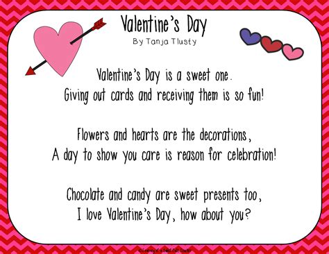 Inspirational quotes for valentine's day. Valentine's Day Poems and a Freebie - Journey of a ...